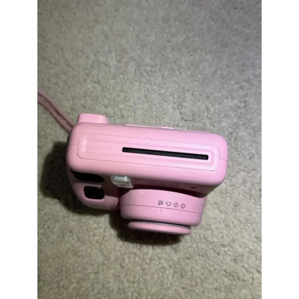 Fujifilm Instax Mini SE Instant Camera - Pastel Pink - Slim Design - Tested